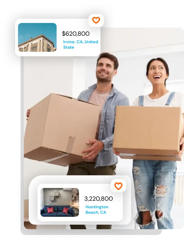 Home buyer moving to their new house