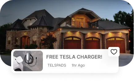 House get sold with Teslapads