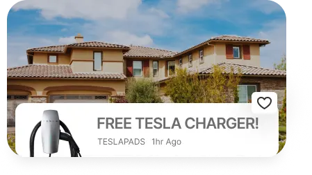 Free Tesla Charger for new home